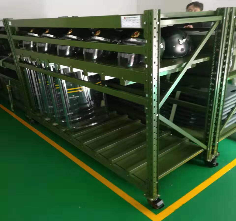 常德軍用貨架項目第一期完美驗收